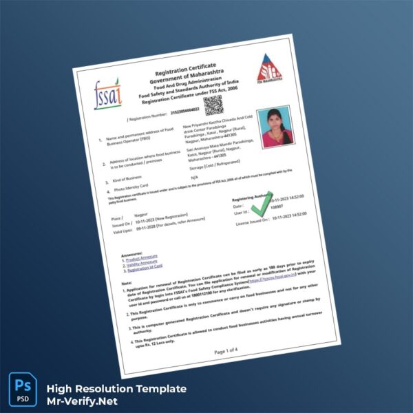 India%20Food%20Safety%20and%20Standards%20Authority%20Business%20Registration%20Certificate%20Template%20in%20Word%20and%20PDF%20formats Editable India Food Safety and Standards Authority Business Registration Certificate Word and Pdf Template Preview - Mac Doc
