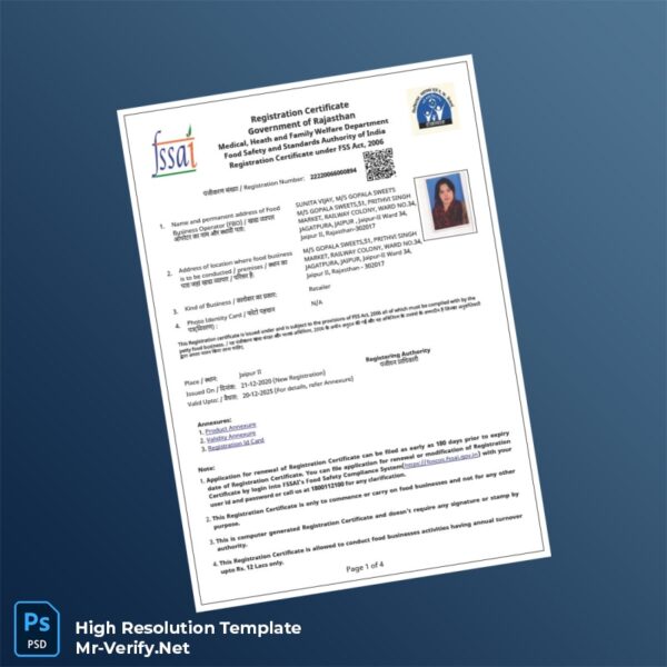 India%20Food%20Safety%20and%20Standards%20Authority%20of%20India%20Business%20Registration%20Certificate%20Template%20in%20Word%20and%20PDF%20formats Editable India Food Safety and Standards Authority of India Business Registration Certificate Word and Pdf Template Preview - Mac Doc