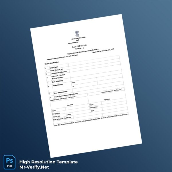 India%20GST%20Tax%20Registration%20Certificate%20Template%20in%20Word%20and%20PDF%20formats Editable India GST Tax Registration Certificate Word and Pdf Template Preview - Mac Doc