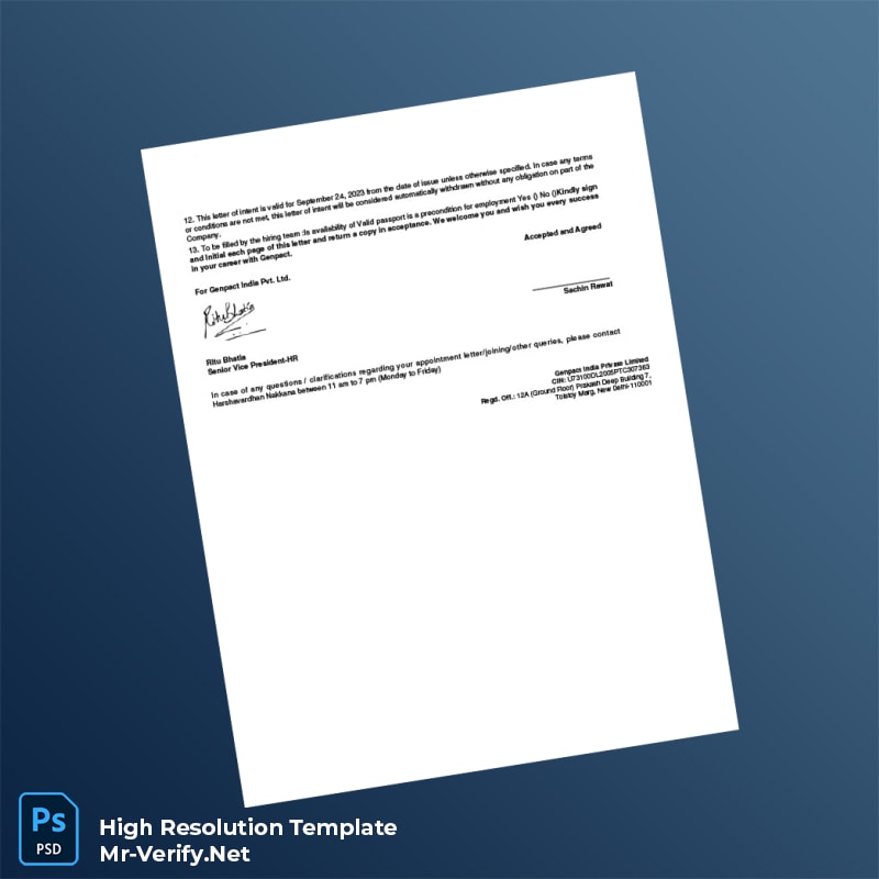 India%20Genpact%20Employment%20Verification%20Letter%20Template%20in%20Word%20and%20PDF%20formats-page3 Editable India Genpact Employment Verification Letter Template in Word and PDF formats page 3 Preview - Mac Doc