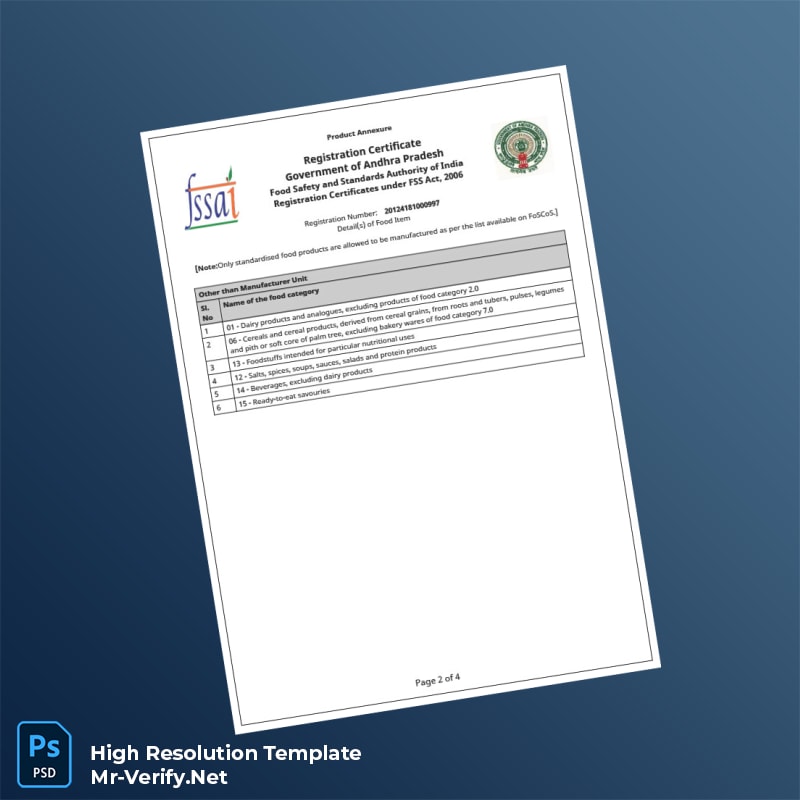 India%20Government%20of%20Andhra%20Pradesh%20Registration%20Certificate%20Template%20in%20Word%20and%20PDF%20formats-page2 Editable India Government of Andhra Pradesh Registration Certificate Template in Word and PDF formats page 2 Preview - Mac Doc