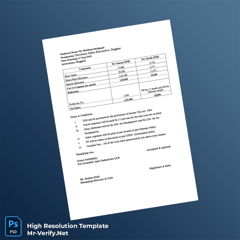 India%20Greenbiz%20Agro%20Industries%20LLP%20Offer%20Letter%20Template%20in%20Word%20and%20PDF%20formats-page4 Editable India Greenbiz Agro Industries LLP Offer Letter Template in Word and PDF formats page 4 Preview - Mac Doc
