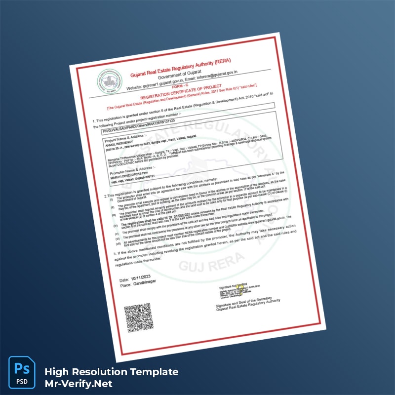 India%20Gujarat%20Real%20Estate%20Regulatory%20Authority%20Registration%20Certificate%20Template%20in%20Word%20and%20PDF%20formats Editable India Gujarat Real Estate Regulatory Authority Registration Certificate Word and Pdf Template Preview - Mac Doc