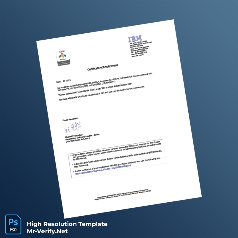 India%20IBM%20Employment%20Verification%20Letter%20Template%20in%20Word%20and%20PDF%20formats-page2 Editable India IBM Employment Verification Letter Template in Word and PDF formats page 2 Preview - Mac Doc