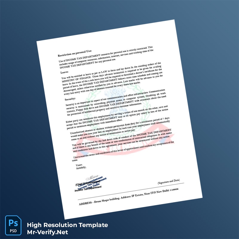 India%20Income%20Tax%20Department%20Employment%20Verification%20Letter%20Template%20in%20Word%20and%20PDF%20formats-page3 Editable India Income Tax Department Employment Verification Letter Template in Word and PDF formats page 3 Preview - Mac Doc