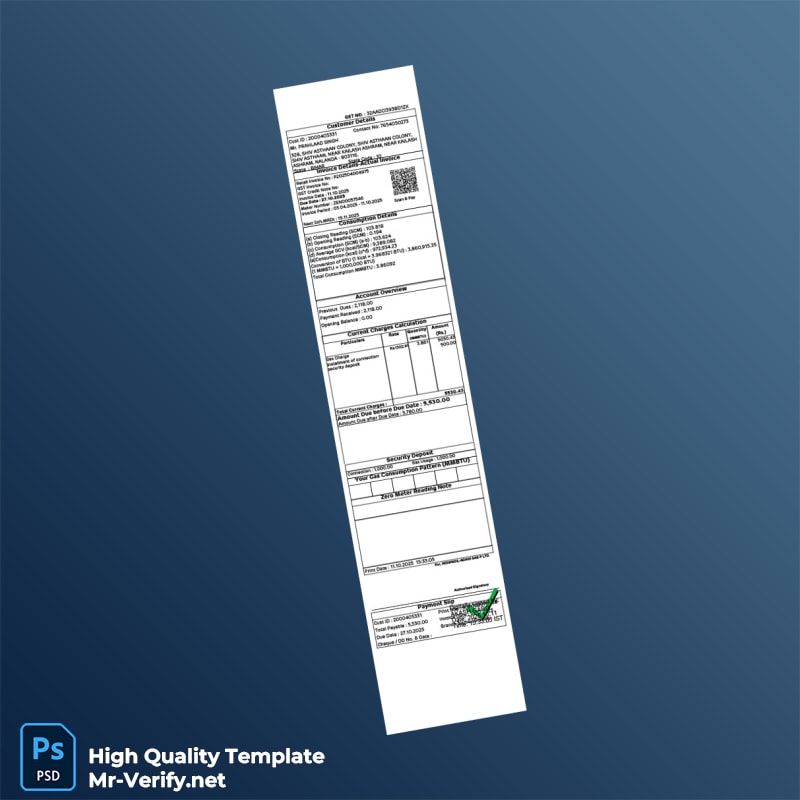 India IndianOil-Adani Gas P Ltd Invoice Template in Word and PDF formats India IndianOil-Adani Gas P Ltd Invoice Template in Word and PDF formats