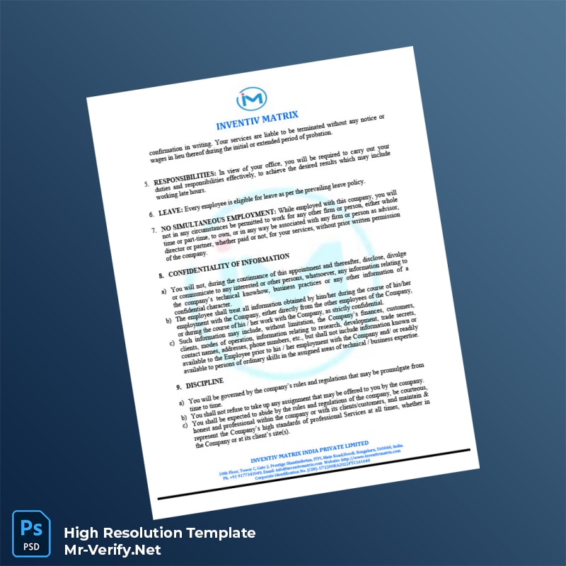 India%20Inventiv%20Matrix%20Employment%20Verification%20Letter%20Template%20in%20Word%20and%20PDF%20formats-page2 Editable India Inventiv Matrix Employment Verification Letter Template in Word and PDF formats page 2 Preview - Mac Doc