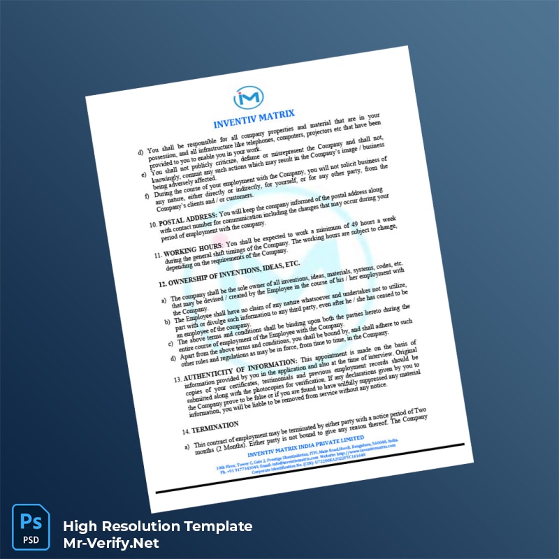 India%20Inventiv%20Matrix%20Employment%20Verification%20Letter%20Template%20in%20Word%20and%20PDF%20formats-page3 Editable India Inventiv Matrix Employment Verification Letter Template in Word and PDF formats page 3 Preview - Mac Doc