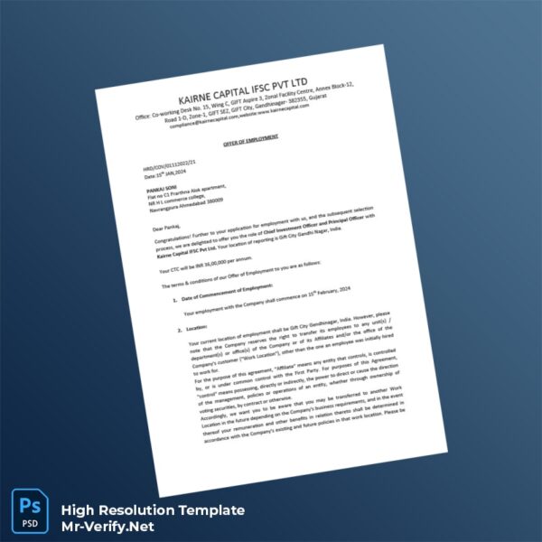 India%20Karine%20Capital%20ISC%20Pvt%20Ltd%20Employment%20Verification%20Letter%20Template%20in%20Word%20and%20PDF%20formats Editable India Karine Capital ISC Pvt Ltd Employment Verification Letter Word and Pdf Template Preview - Mac Doc
