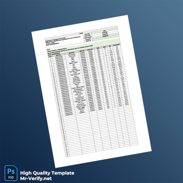 India Krishiacharya Technologies Private Limited Invoice Template in Word and PDF formats India Krishiacharya Technologies Private Limited Invoice Template in Word and PDF formats