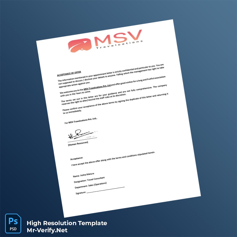 India%20MSV%20Travelcations%20Pvt%20Ltd%20Employment%20Verification%20Letter%20Template%20in%20Word%20and%20PDF%20formats-page4 Editable India MSV Travelcations Pvt Ltd Employment Verification Letter Template in Word and PDF formats page 4 Preview - Mac Doc