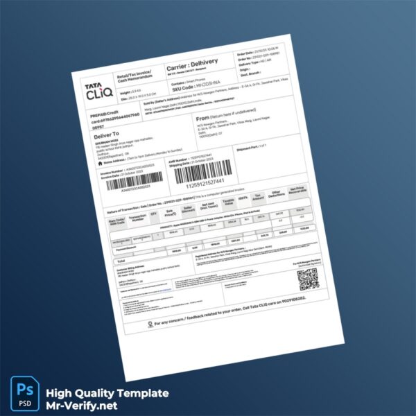 India M_S Newgen Partners Invoice Template in Word and PDF formats India M_S Newgen Partners Invoice Template in Word and PDF formats