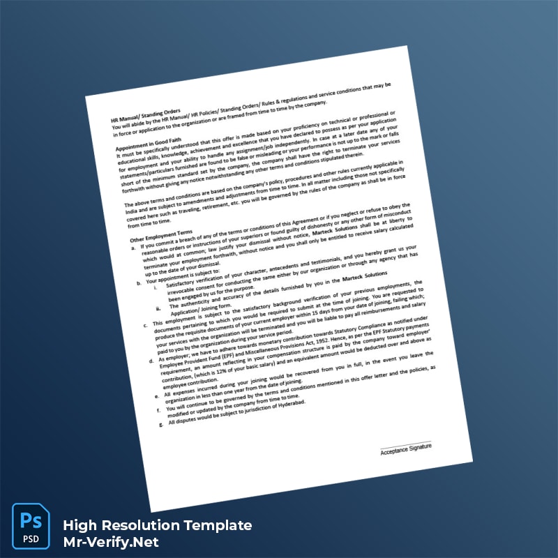 India%20Marteck%20Solutions%20Employment%20Verification%20Letter%20Template%20in%20Word%20and%20PDF%20formats-page3 Editable India Marteck Solutions Employment Verification Letter Template in Word and PDF formats page 3 Preview - Mac Doc
