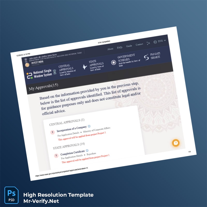 India%20Ministry%20of%20Corporate%20Affairs%20Company%20Registration%20Certificate%20Template%20in%20Word%20and%20PDF%20formats Editable India Ministry of Corporate Affairs Company Registration Certificate Word and Pdf Template Preview - Mac Doc