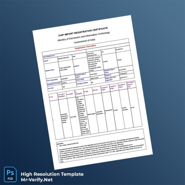 India%20Ministry%20of%20Electronics%20and%20Information%20Technology%20Chip%20Import%20Registration%20Certificate%20Template%20in%20Word%20and%20PDF%20formats Editable India Ministry of Electronics and Information Technology Chip Import Registration Certificate Word and Pdf Template Preview - Mac Doc