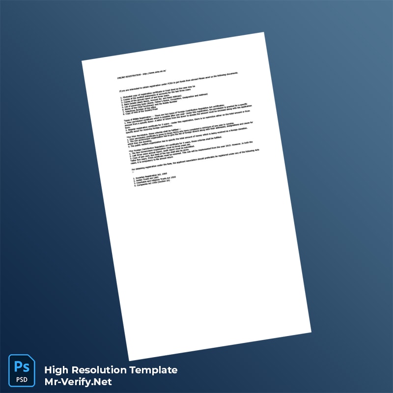 India%20Ministry%20of%20Home%20Affairs%20FCRA%20Registration%20Certificate%20Template%20in%20Word%20and%20PDF%20formats Editable India Ministry of Home Affairs FCRA Registration Certificate Word and Pdf Template Preview - Mac Doc