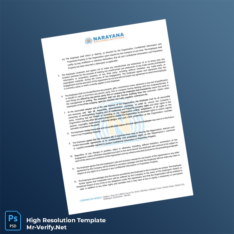 India%20Narayana%20Educational%20Society%20Employment%20Verification%20Letter%20Template%20in%20Word%20and%20PDF%20formats-page6 Editable India Narayana Educational Society Employment Verification Letter Template in Word and PDF formats page 6 Preview - Mac Doc