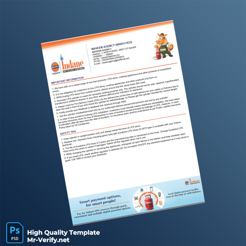 India Naveen Agency Tax Invoice Template in Word and PDF formats page 2 India Naveen Agency Tax Invoice Template in Word and PDF formats page 2
