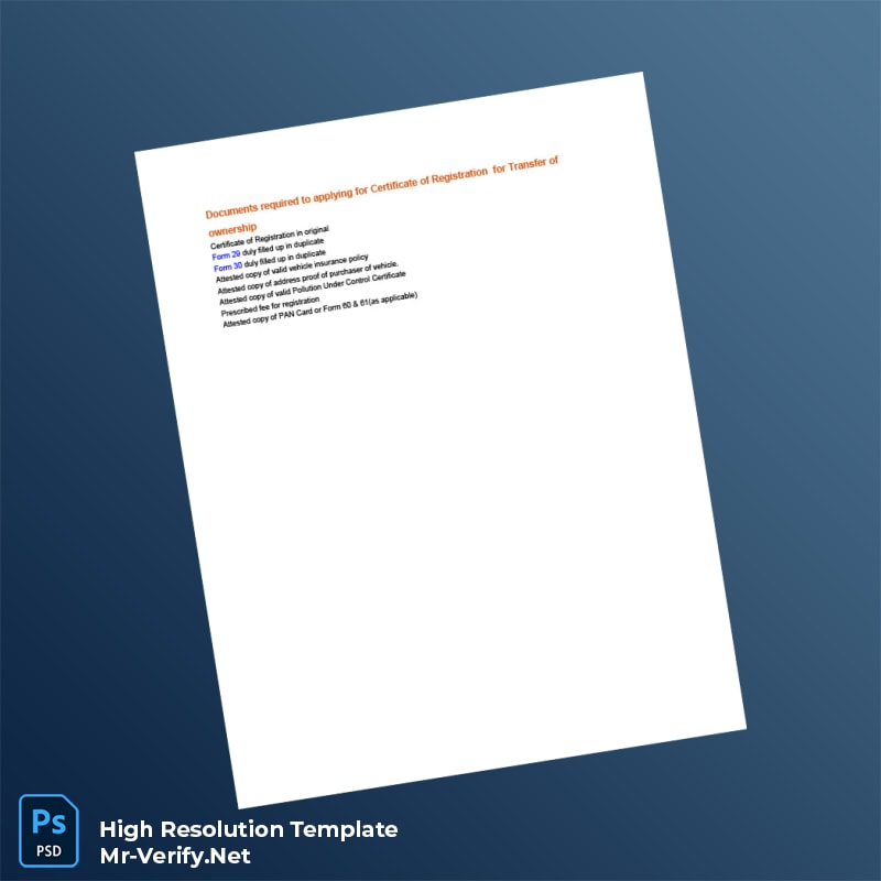 India%20No%20Objection%20Certificate%20FORMAT%20for%20Vehicle%20Registration%20Template%20in%20Word%20and%20PDF%20formats-page6 Editable India No Objection Certificate FORMAT for Vehicle Registration Template in Word and PDF formats page 6 Preview - Mac Doc