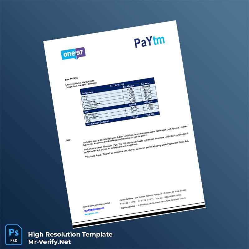 India%20One97%20Communications%20Ltd%20Employment%20Verification%20Letter%20Template%20in%20Word%20and%20PDF%20formats-page4 Editable India One97 Communications Ltd Employment Verification Letter Template in Word and PDF formats page 4 Preview - Mac Doc