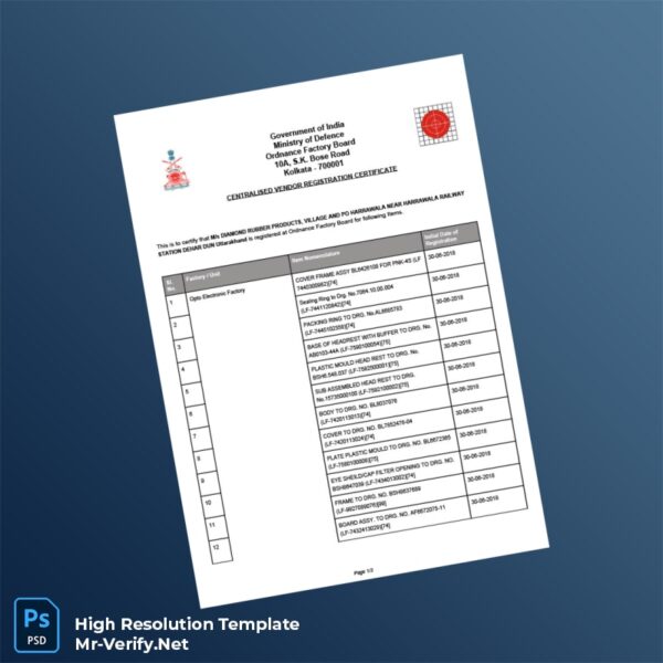 India%20Ordnance%20Factory%20Board%20Editable%20Combined%20Registration%20Certificate%20Template%20in%20Word%20and%20PDF%20formats Editable India Ordnance Factory Board Editable Combined Registration Certificate Word and Pdf Template Preview