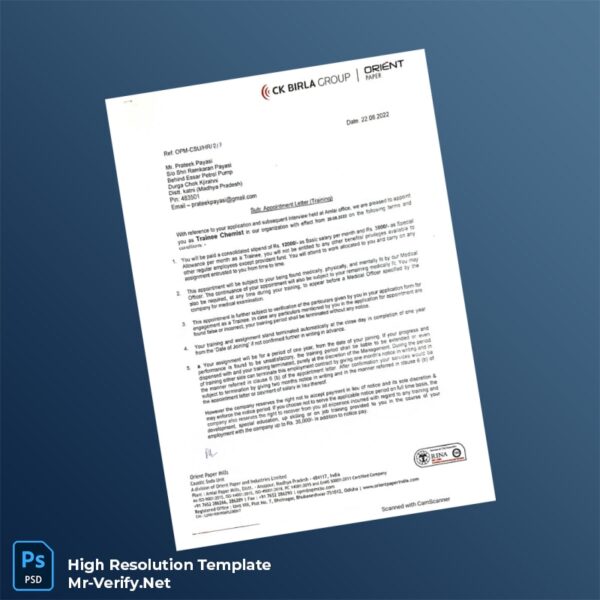 India%20Orient%20Paper%20Mills%20Appointment%20Letter%20Template%20in%20Word%20and%20PDF%20formats Editable India Orient Paper Mills Appointment Letter Word and Pdf Template Preview - Mac Doc