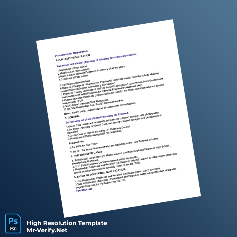 India%20Pharmacy%20Registration%20Certificate%20Template%20in%20Word%20and%20PDF%20formats Editable India Pharmacy Registration Certificate Word and Pdf Template Preview - Mac Doc