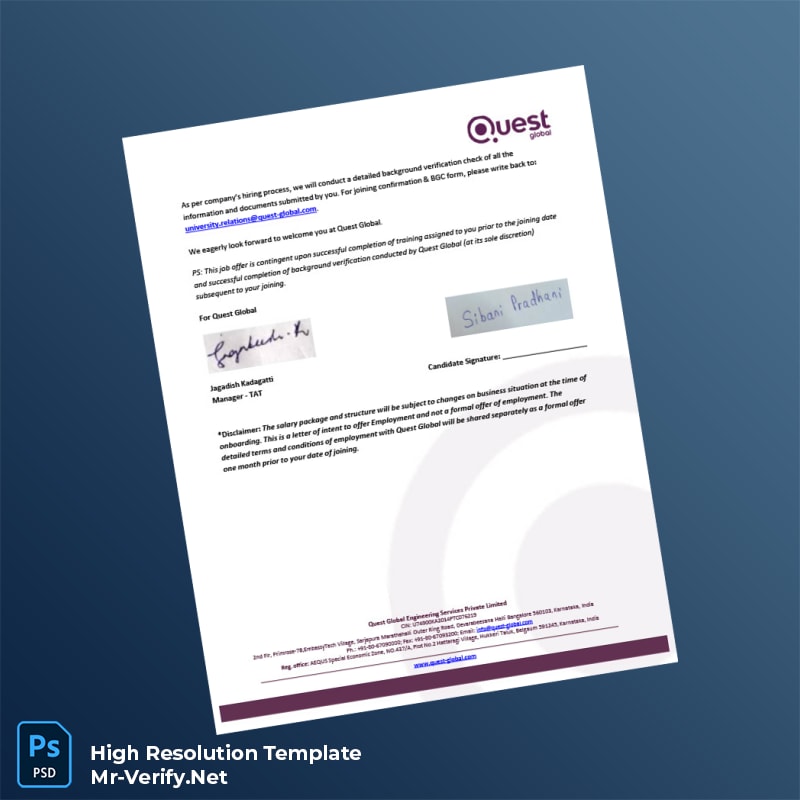 India%20Quest%20Global%20Employment%20Verification%20Letter%20Template%20in%20Word%20and%20PDF%20formats-page2 Editable India Quest Global Employment Verification Letter Template in Word and PDF formats page 2 Preview - Mac Doc