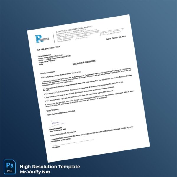 India%20R%20Systems%20International%20Limited%20Appointment%20Letter%20Template%20in%20Word%20and%20PDF%20formats Editable India R Systems International Limited Appointment Letter Word and Pdf Template Preview - Mac Doc