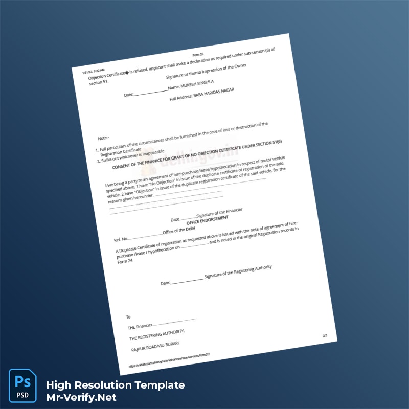 India%20Rajpur%20Road%20Motor%20Vehicle%20Registration%20Certificate%20Template%20in%20Word%20and%20PDF%20formats-page2 Editable India Rajpur Road Motor Vehicle Registration Certificate Template in Word and PDF formats page 2 Preview - Mac Doc