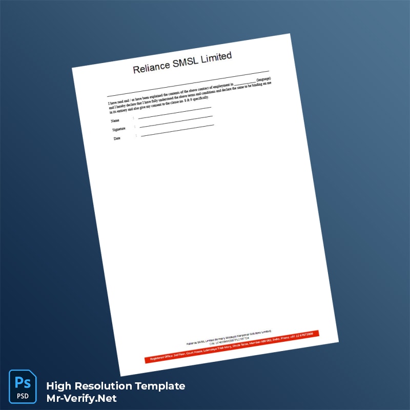 India%20Reliance%20SMSL%20Limited%20Offer%20Letter%20Template%20in%20Word%20and%20PDF%20formats-page5 Editable India Reliance SMSL Limited Offer Letter Template in Word and PDF formats page 5 Preview - Mac Doc