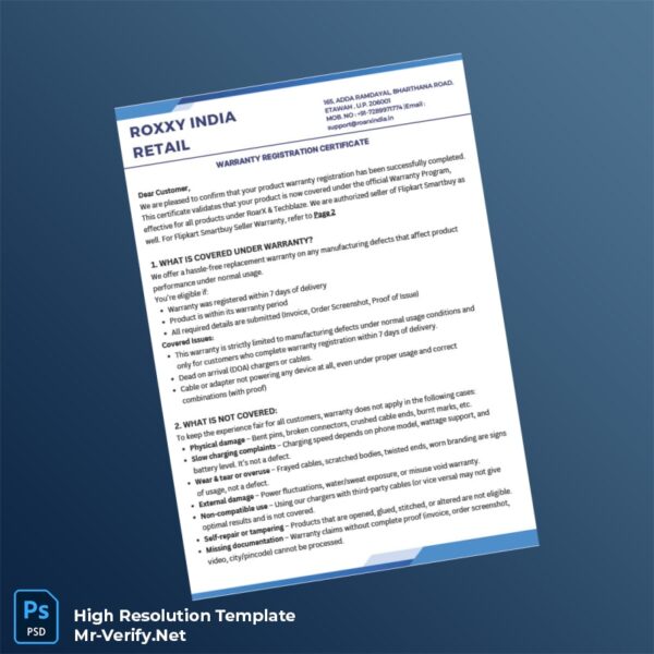 India%20RoxxY%20India%20Warranty%20Registration%20Certificate%20Template%20in%20Word%20and%20PDF%20formats Editable India RoxxY India Warranty Registration Certificate Word and Pdf Template Preview - Mac Doc