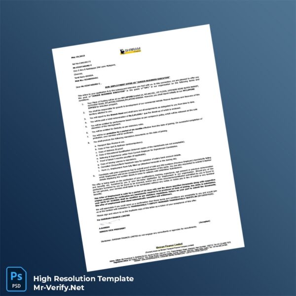India%20Shriram%20Finance%20Limited%20Employment%20Offer%20Letter%20Template%20in%20Word%20and%20PDF%20formats Editable India Shriram Finance Limited Employment Offer Letter Word and Pdf Template Preview - Mac Doc