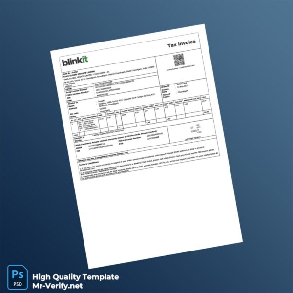 India TAMS Global Private Limited Invoice Template in Word and PDF formats India TAMS Global Private Limited Invoice Template in Word and PDF formats