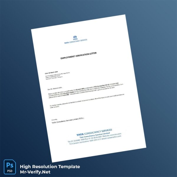India%20TATA%20Consultancy%20Services%20Employment%20Verification%20Letter%20Template%20in%20Word%20and%20PDF%20formats Editable India TATA Consultancy Services Employment Verification Letter Word and Pdf Template Preview - Mac Doc