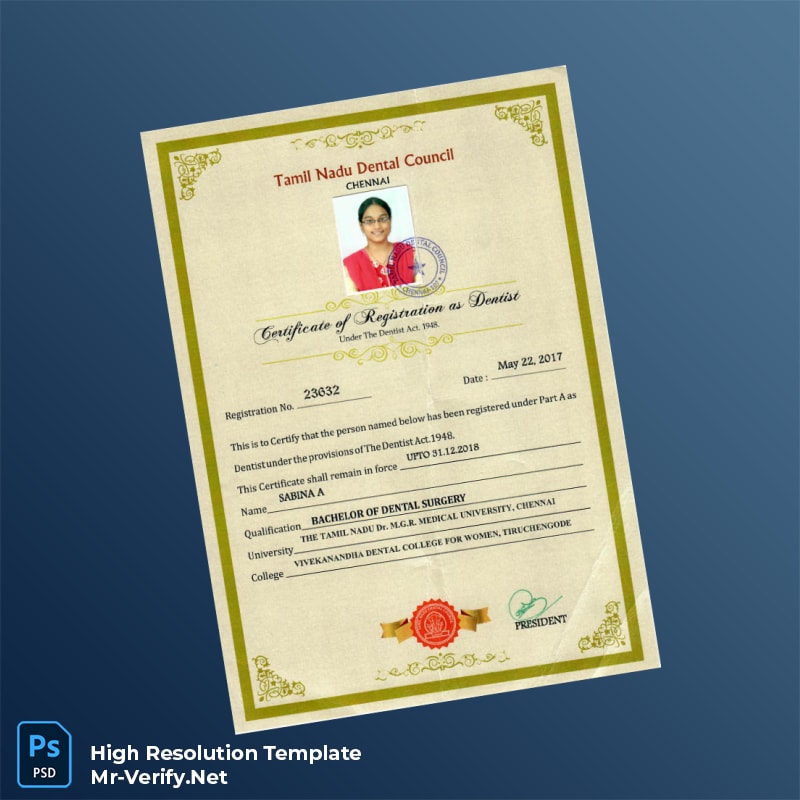 India%20Tamil%20Nadu%20Dental%20Council%20Registration%20Certificate%20Template%20in%20Word%20and%20PDF%20formats Editable India Tamil Nadu Dental Council Registration Certificate Word and Pdf Template Preview - Mac Doc