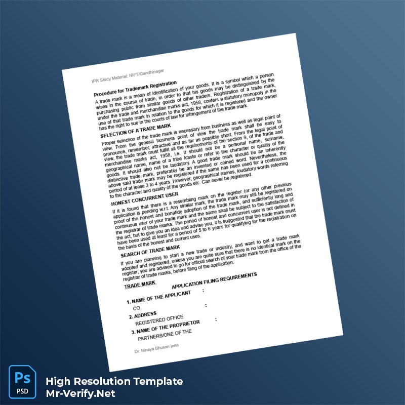 India%20Trademark%20Registration%20Certificate%20Template%20in%20Word%20and%20PDF%20formats Editable India Trademark Registration Certificate Word and Pdf Template Preview - Mac Doc