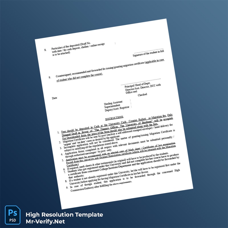 India%20University%20Migration%20Certificate%20Template%20in%20Word%20and%20PDF%20formats-page2 Editable India University Migration Certificate Template in Word and PDF formats page 2 Preview - Mac Doc