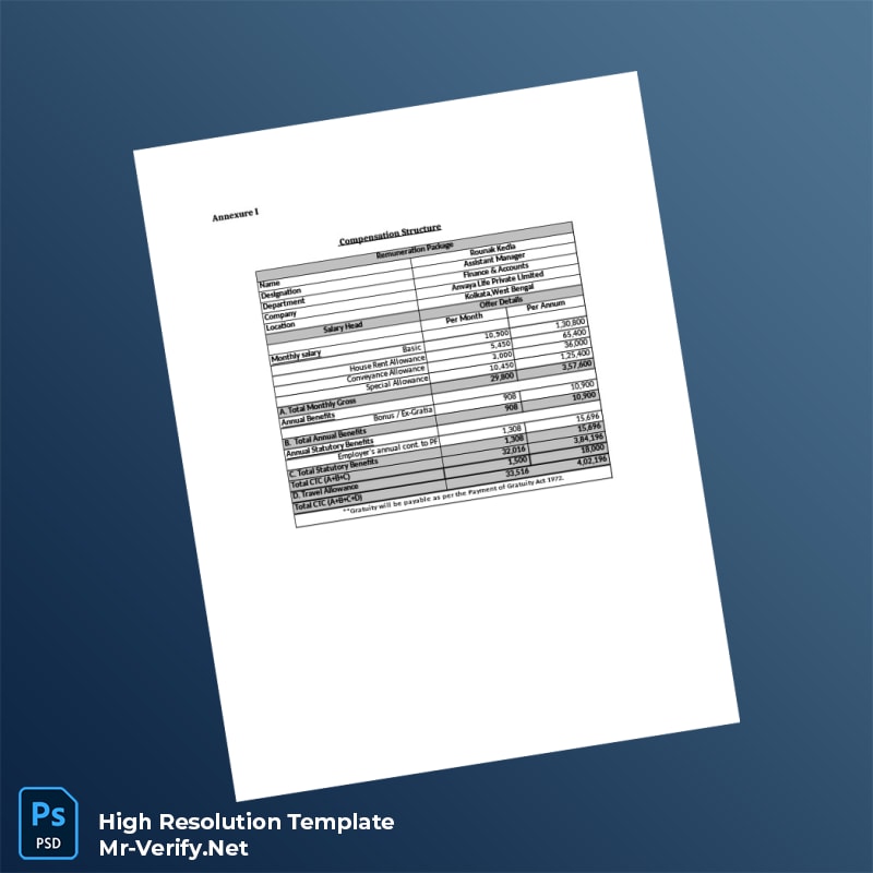 India%20XYZ%20Corporation%20Employment%20Verification%20Letter%20Template%20in%20Word%20and%20PDF%20formats-page5 Editable India XYZ Corporation Employment Verification Letter Template in Word and PDF formats page 5 Preview - Mac Doc