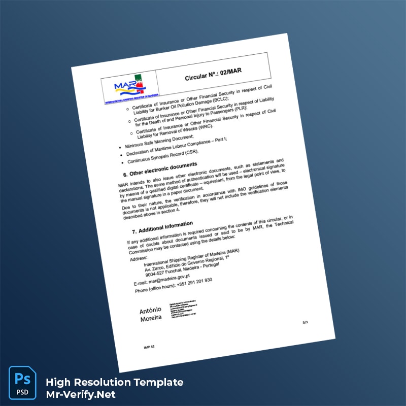 International%20Shipping%20Register%20of%20Madeira%20Registration%20Certificate%20Template%20in%20Word%20and%20PDF%20formats-page3 Editable International Shipping Register of Madeira Registration Certificate Template in Word and PDF formats page 3 Preview - Mac Doc