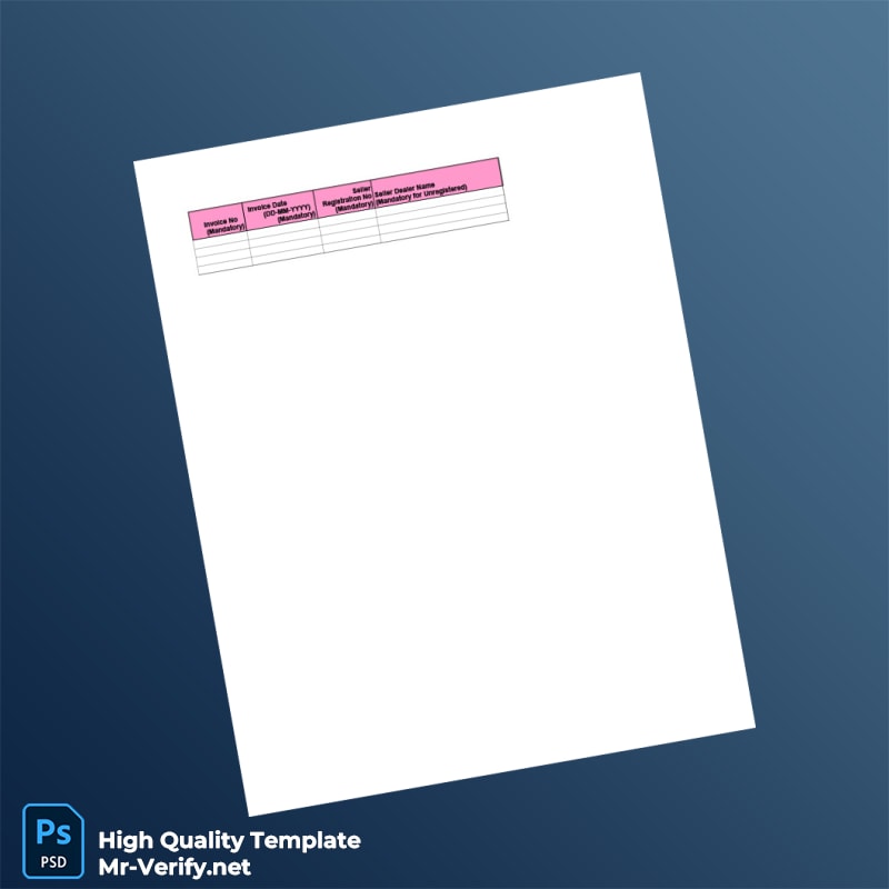 Invoice Template Guide Template in Word and PDF formats Invoice Template Guide Template in Word and PDF formats