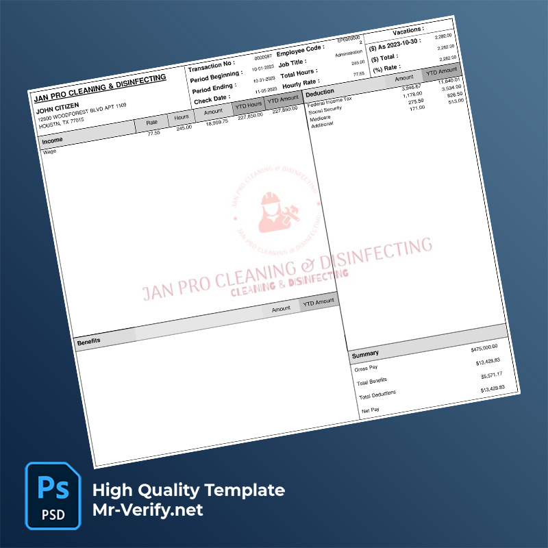 Jan-Pro-Cleaning-&-Disinfecting-pay-stub-word-and-pdf-template-2 Jan Pro Cleaning & Disinfecting pay stub word and pdf template