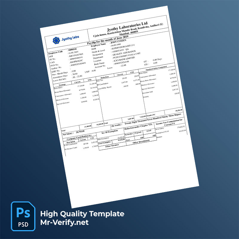 Jyothy-Laboratories-Ltd-payslip-word-and-pdf-template-mrverify Jyothy Laboratories Ltd payslip word and pdf template