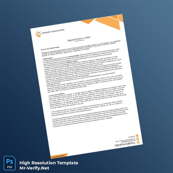 KCC%20Employment%20Verification%20Letter%20Template%20in%20Word%20and%20PDF%20formats Editable KCC Employment Verification Letter Word and Pdf Template Preview - Mac Doc