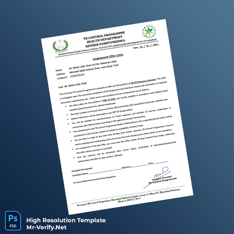 Khyber%20Pakhtunkhwa%20Provincial%20TB%20Control%20Programme%20Employment%20Verification%20Letter%20Template%20in%20Word%20and%20PDF%20formats Editable Khyber Pakhtunkhwa Provincial TB Control Programme Employment Verification Letter Word and Pdf Template Preview - Mac Doc