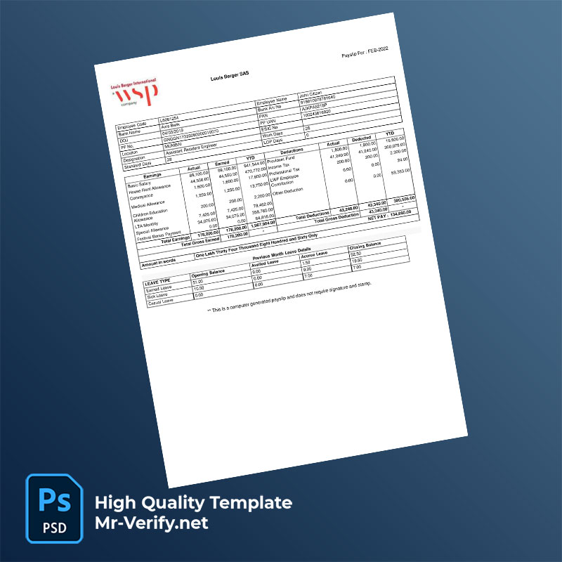 Louis-Berger-International-payslip-word-and-pdf-template-mrverify Louis Berger International payslip word and pdf template