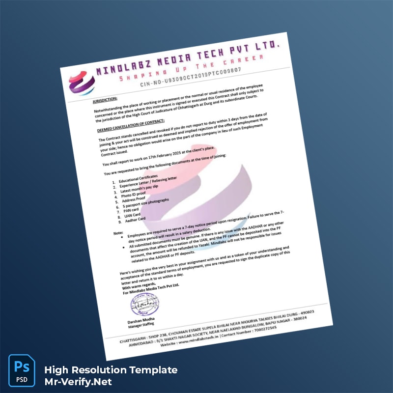 Mindlabz%20Media%20Tech%20Pvt%20Ltd%20Employment%20Verification%20Letter%20Template%20in%20Word%20and%20PDF%20formats-page4 Editable Mindlabz Media Tech Pvt Ltd Employment Verification Letter Template in Word and PDF formats page 4 Preview - Mac Doc