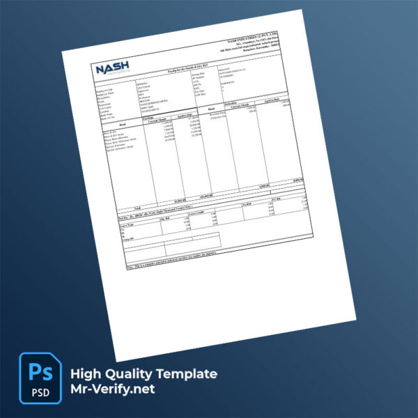 NASH-Industries--Pvt-Ltd-payslip-word-and-pdf-template-mrverify NASH Industries Pvt Ltd payslip word and pdf template