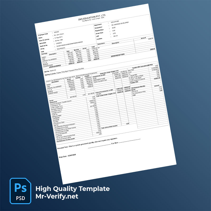 OKS-Education-Pvt-Ltd-payslip-word-and-pdf-template-mrverify OKS Education Pvt Ltd payslip word and pdf template