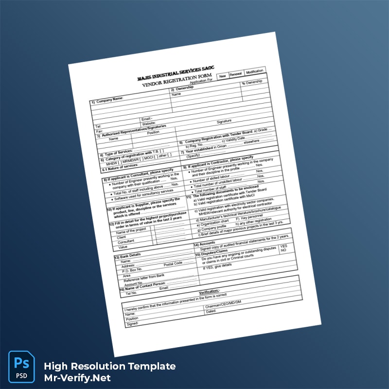 Oman%20Majis%20Industrial%20Services%20SAOC%20Vendor%20Registration%20Form%20Template%20in%20Word%20and%20PDF%20formats Editable Oman Majis Industrial Services SAOC Vendor Registration Form Word and Pdf Template Preview - Mac Doc